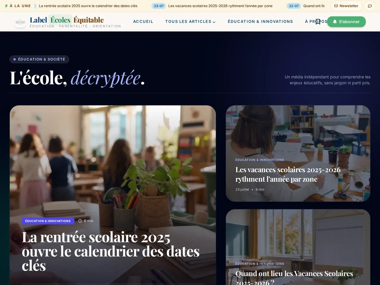 Site réalisé : label-ecoles-equitable.fr
